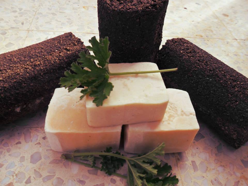 Traditional green gold soap￼